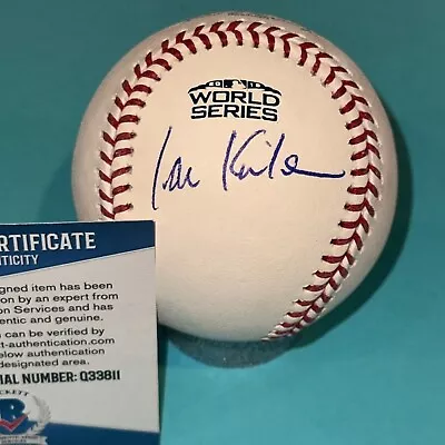 IAN KINSLER Signed Official 2018 WORLD SERIES Baseball W/ Beckett COA (BAS) • $99.95