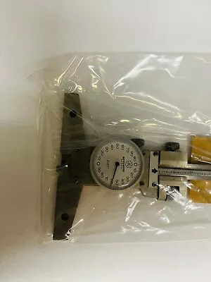 Mitutoyo 527-311: 0 To 6 Inch Range Stainless Steel White Dial Depth Gage • $99