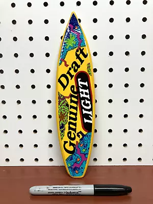 MILLER GENUINE DRAFT MGD Light Beer Surf Board Tap Handle Shift Knob Grip 80s • $29.98