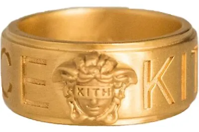 KITH X Versace Medusa Logo Ring 2019 Size 25 = 11.25 • $599.99