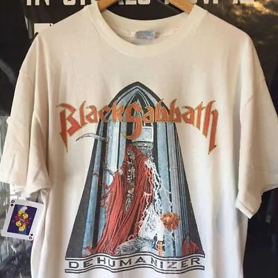 Vintage 90s Black Sabbath Dehumanizer Tour 1992 T Shirt PGDH REPRINT • $19.89