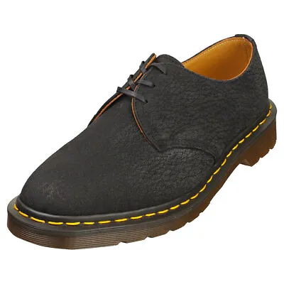 Dr. Martens 1461 Mens Black Platform Shoes - 9 UK • £128.49