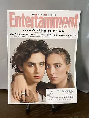 Entertainment Weekly Nov 2019 Issue  #1576/1577  Saoirse Ronan Timothee Chalamet • $14.99