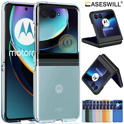 For Motorola Razr+ Plus (2023) Case Slim Matte Hard Back Cover+Screen Protector • $13.98