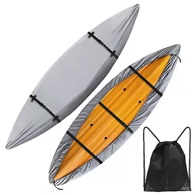 Universal Kayak Boat Storage Cover Waterproof UV Resistant Dust Storage Cover • $80.09