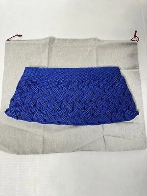 Lauren Merkin Blue Clutch Bag • $24.99