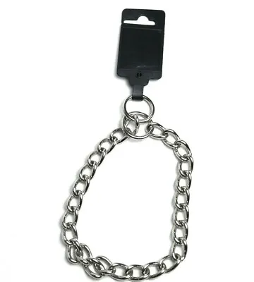 £6.29 • Buy 4.0mm Stainless Steel - Dog Choker Chain Collar - 8 Sizes - Dog Control Collar