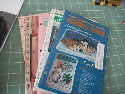 Mailbox News Cake Decorating Magazines FULL YEAR 1998 6  Issues • $13.60