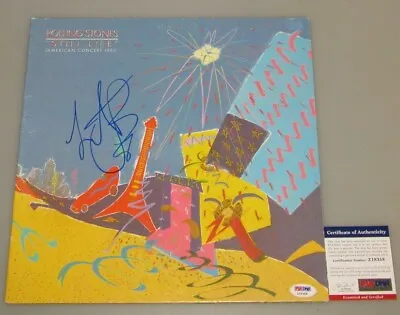 ROLLING STONES Charlie Watts Hand Signed LP + PSA DNA  'Still Life'  Cover Only • $449