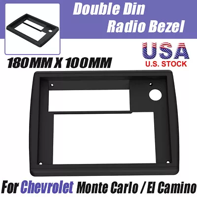 For Chevrolet Monte Carlo / El Camino 1986-1988 Double Din Radio Bezel Bracket • $52.99