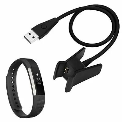 $9.25 • Buy USB Charging Cable Charger Dock For Fitbit Alta Wristband Smart Fitness Watch 1M