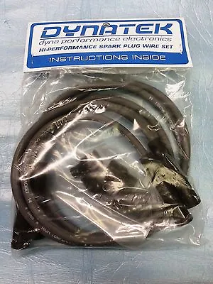 DYNA DW-800 DYNATEK GRAY SILICONE SUPPRESSIO SPARK PLUG WIRES LEADS 8mm DRAGBIKE • $34.95