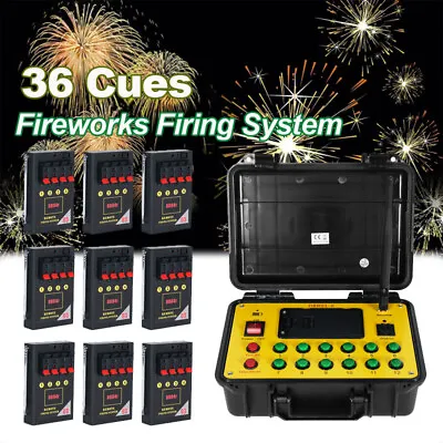 36 Cues Wireless Fireworks Firing System Remote Control Fire Control Equipment • $125.99