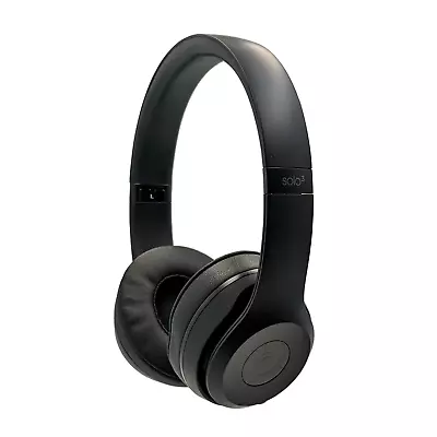 Beats By Dre Solo 3 Wireless Bluetooth Headphones Black MX432LL/A • $109.99