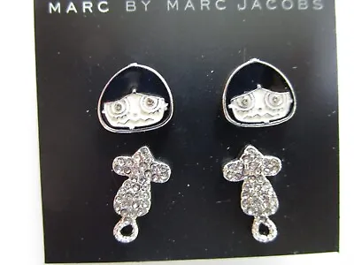 Marc By Marc Jacobs Earrings Miss Marc Mouse New W/Tag Retail 62.00 Vintage • $70