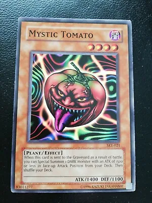 Yugioh Card - Mystic Tomato - SKE-021 • £0.99