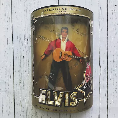 Elvis Presley Jailhouse Rock 45 RPM Vintage 1993 Hasbro Collectiable Doll • $50.42