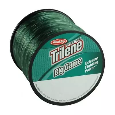 Berkley Trilene Big Game Mono Fishing Line 1/4 Pound Spools GREEN / Choose Size • $7.88