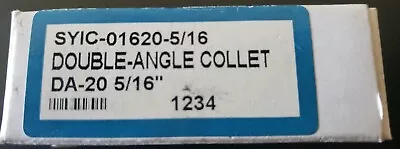 SYIC ER20 Double Angle Collet SYIC-01620-5/16 • $12.99