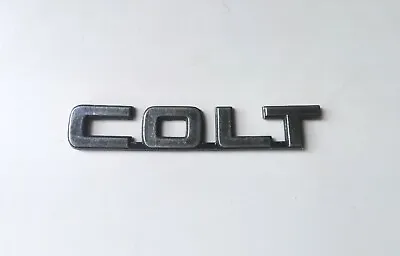 Colt Emblem Mitsubishi Logo Vintage Badge Oem Factory Genuine Original • $20