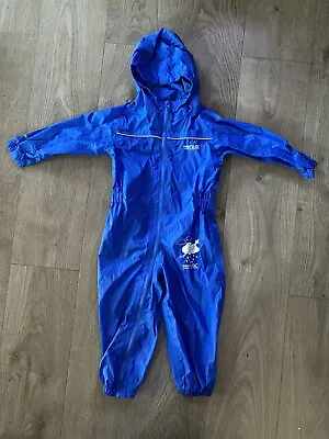 £10 • Buy Regatta Waterpoof Splash Suit, All In One Puddle Suit 24-36 Months
