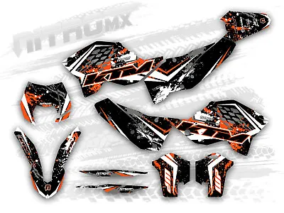 NitroMX Graphic Kit For KTM EXC EXC-F 125 250 300 450 530 2008 2009 2010 2011 • $252.89