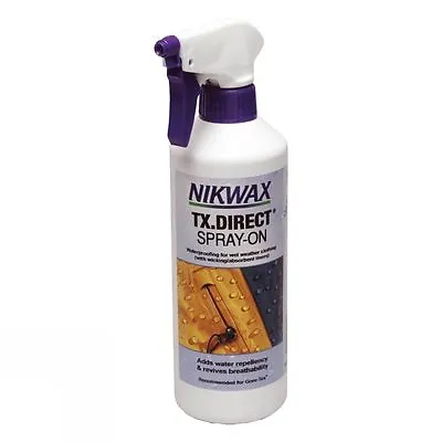 Nikwax TX.Direct Spray-On Waterproofing For Wet Weather Clothing Waterproofer • £11.95