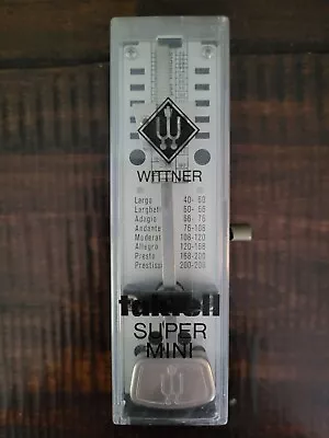 Wittner Super Mini Taktell Pocket Wind Up Metronome. W Germany 4  H • $37