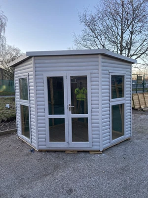 £1350 • Buy 8x8 Corner Summer House 