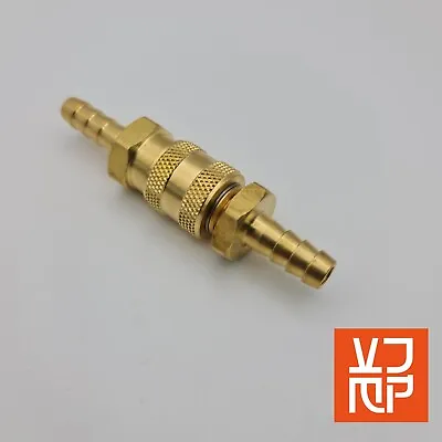 Brass Quick Release Fuel Hose / Clutch Hose Coupling / Connector 8mm • £32.78