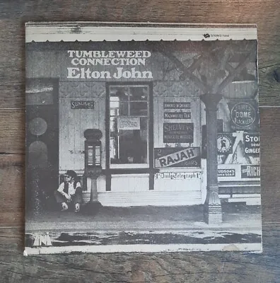 Elton John Tumbleweed Connection 1970 Record Vinyl 33 RPM 12  LP & Booklet 73096 • $12