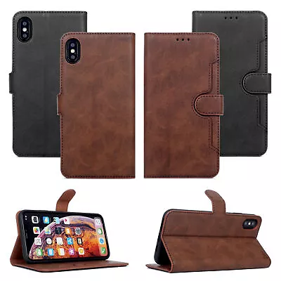 For Galaxy + IPhone 1413S23 S22Z Fold Gorilla Tech Leather Flip Wallet Case • £6.95