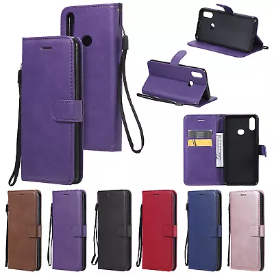Anti-drop PU Leather Flip Wallet Case Phone Cover For LG V30 V40 V50 K10 K40 K50 • $13.55