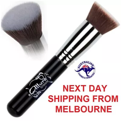  Flat Top Professional  Makeup Brush Cosmetic Kabuki Brush Face Nose Foundation • $19.95