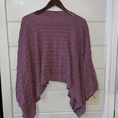 Lululemon Cotton/Modal/Yak Blend Forward Flow Cape Poncho One Size Sweater • $36
