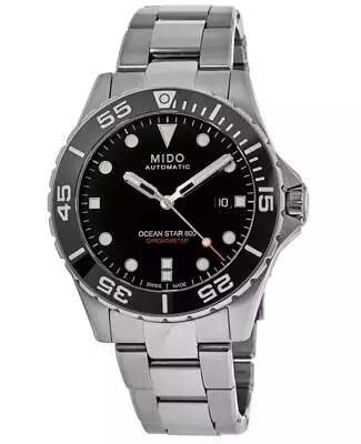 New Mido Ocean Star 600 Chronometer Black Dial Men's Watch M026.608.11.051.00 • $1530