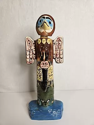 Vintage Ezra Brooks Hopi Kachina - TOTEM  POLE - 1973 Heritage Whiskey Decanter • $25