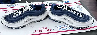 $24.99 • Buy Nike Air Max 97 Men Size 10.5 Shoes Blue White Dallas Cowboys Sneaker DH0612-400
