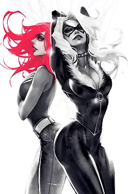 MARY JANE & BLACK CAT #1 (IVAN TAO EXCLUSIVE VIRGIN VARIANT) COMIC ~ Marvel • $30