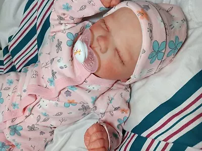 Reborn Baby Doll Bountiful Baby Realborn Newborn Felicity Asleep • $511.03