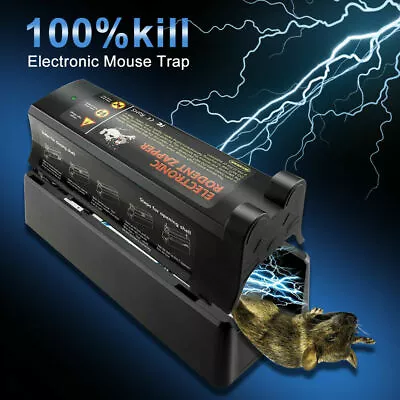 £21.49 • Buy Electronic Mouse Trap Mice Rat Killer Pest Victor Control Zapper Rodent UK Plug.