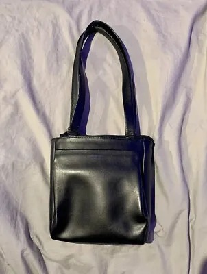 Mandarina Duck Shoulder Hand Bag Zip-up Black Small Compact Messenger Bag • £10