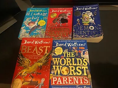 David Walliams Book Bundle X 5 Free P&P Lots Listed • £7.54