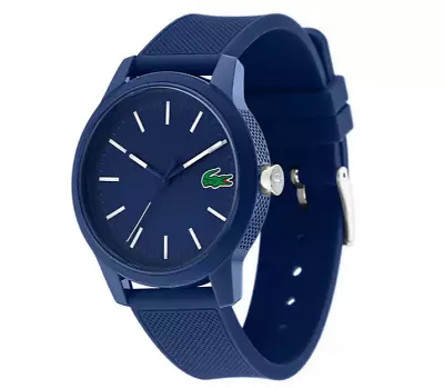 Lacoste 2010987 Mens Polo Shirt Navy Blue Quartz Analogue Blue Dial Watch *bnwt* • £11