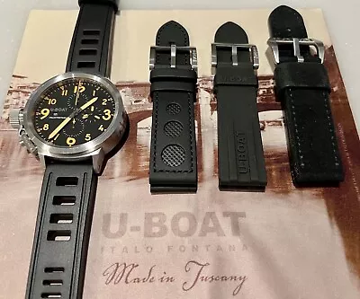 U-Boat Flightdeck 50mm - 4 Straps - Free Shipping • $1100