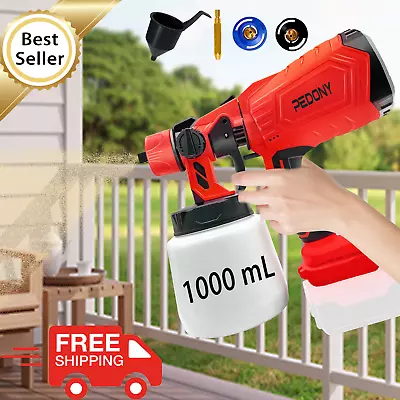 Paint Sprayer For Milwaukee 18V Battery Cordless HVLP Spray Paint Gun • $39.99