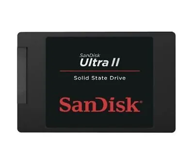 SanDisk Ultra II 240GB 2.5  Sata III Solid State Drive SDSSDHII-240G • £23