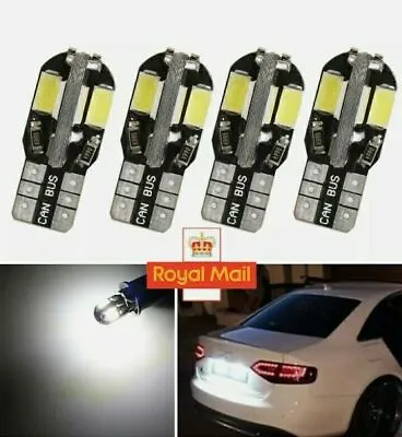 T10 501 Side Light W5W Car Bulbs Xenon LED White Led Canbus Error Free Bulb W5w • £3.79