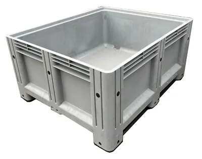 450 Litre Shallow Standard UK Size Solid Pallet Box • £222.95