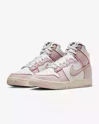 Nike DUNK HIGH 85 UK 9.5 Barely Rose Coconut Milk 🔥 • £49.99